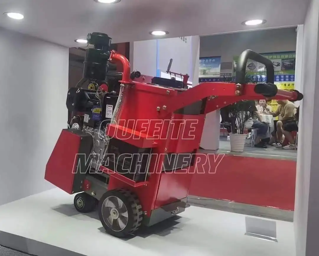 Best Water-Cooled Diesel Road Cutting Machine 600Mm Saw Blade Depth Asphalt Pavement Walking Behind Hand Held Concrete Cutter