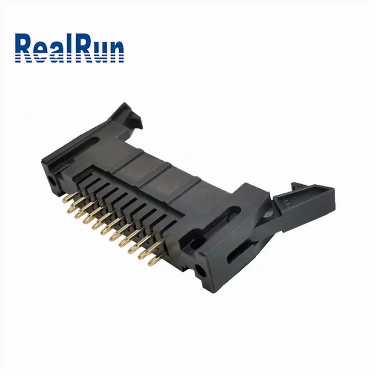 2.54mm 24 pin flat ribbon IDC cable connector