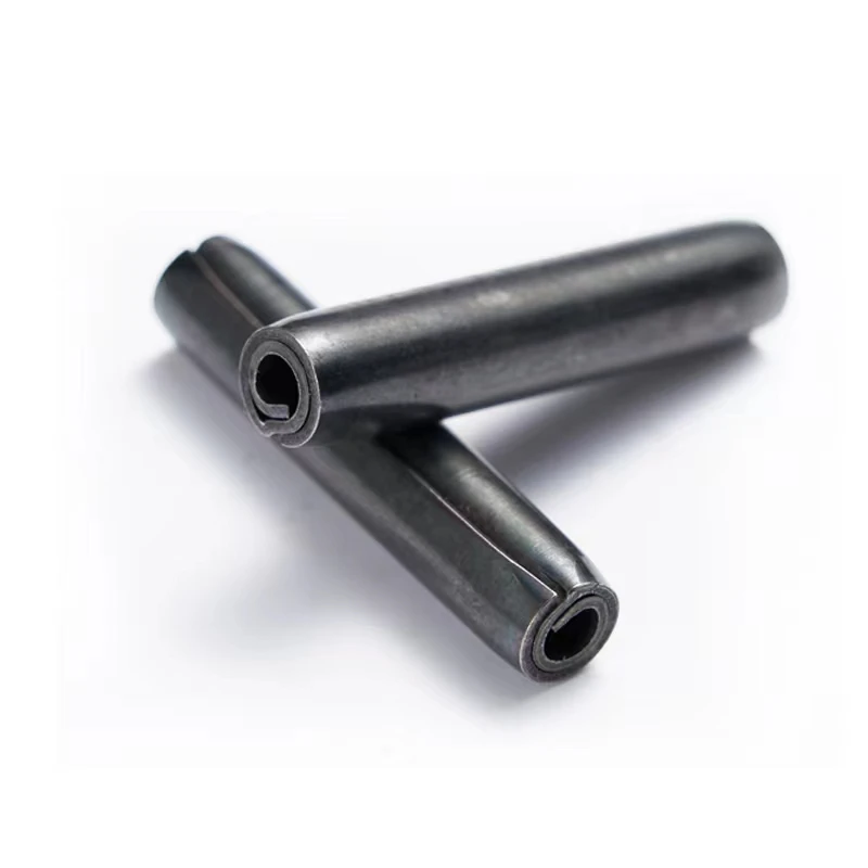 ISO8750 DIN7343 Carbon Steel Spring-type parallel pins-Coiled Roll spring pin standard duty spring pins