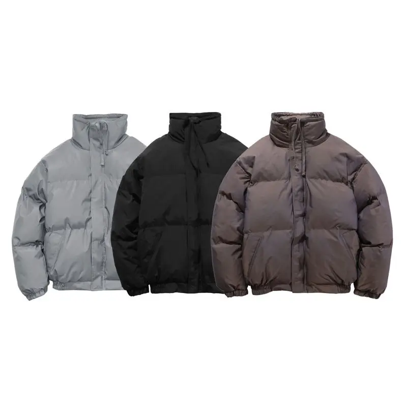 Cheap Price Best Seller Custom Logo Comfortable Breathable Down Waterproof Crop Cropped Puffy Puffer Jacket Puffer Coat Jacket