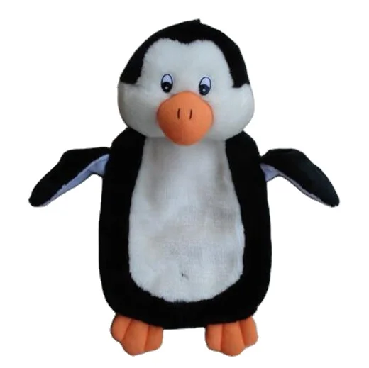 China hot water bag with penguin cover