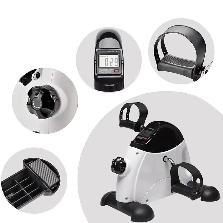 Best-Selling 42mm Mini Stepper Exercise Machine with Resistance Band Stair Climber Trainer