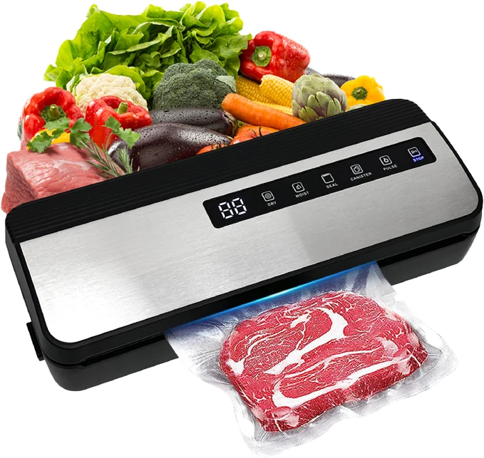 Household Mini Table Top Vaccum Packing Machines Selladora Al Vacio Vacuum Food Sealer For Food Storage