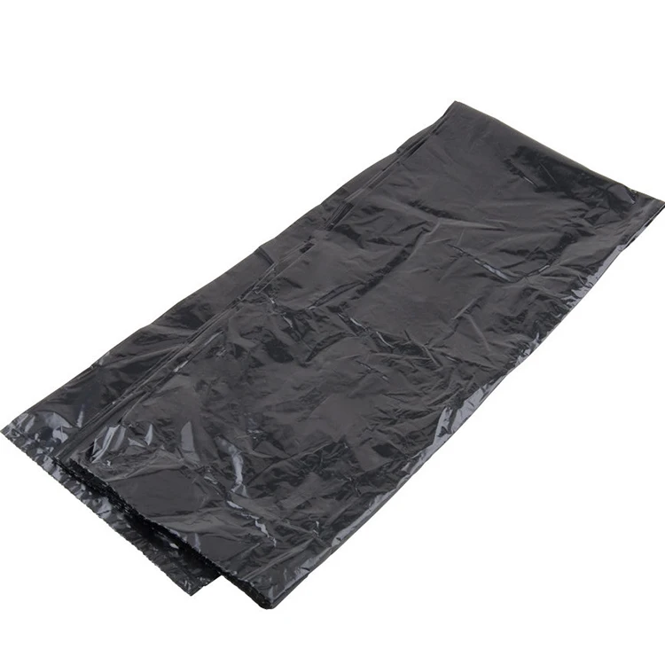 Hot Sale Supply Custom Plastic PE Disposable Big Black Refuse Can Liner Plastic Garbage Bags/Trash Bag on Roll