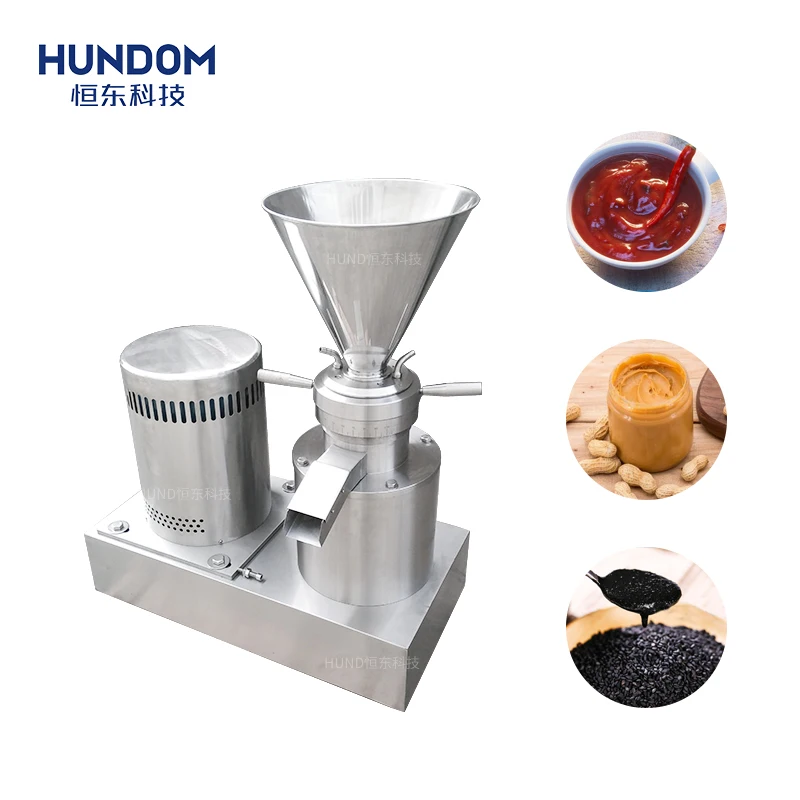 High capacity stainless steel colloid mill/ peanut butter making machine/tahini colloid grinder on sale