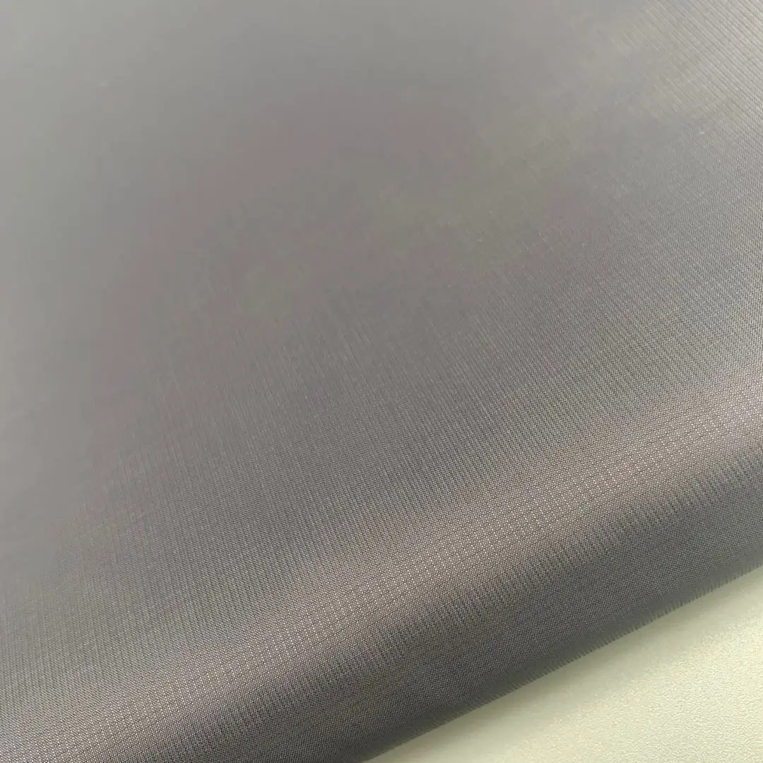 
100% nylon fabric 400T nylon plaid eco-friendly fabric for down jacket fabric 