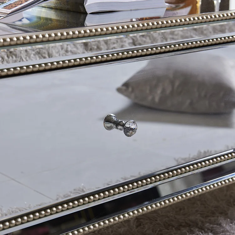 
High quality modern luxury modern furniture beads coffee table for living room 