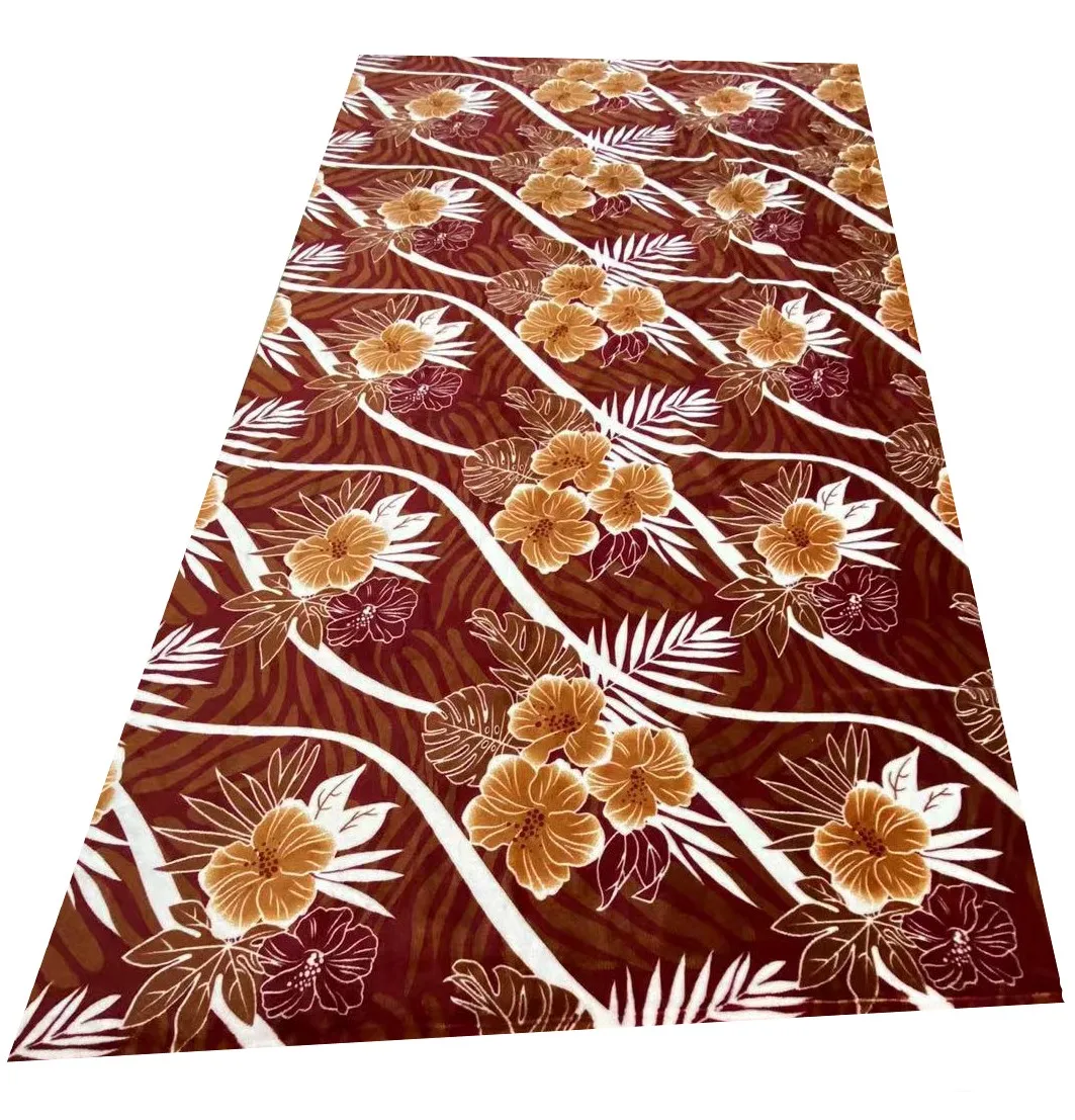 Printing Flannel Fabric Sublimation Printed Knit Flannel Coral Fleece Fabric For Sheet Knitted Printed Blanket