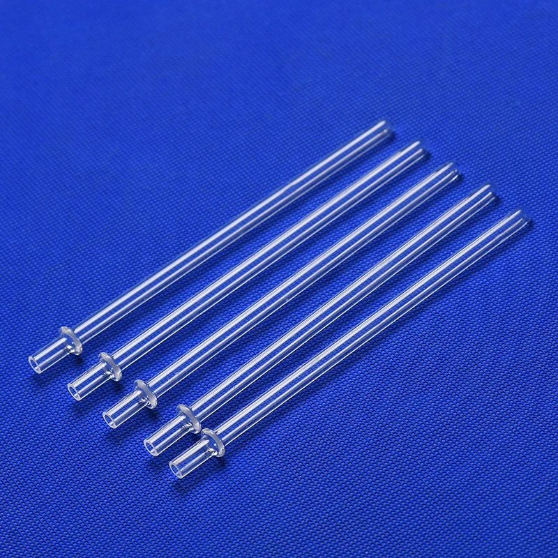 Quality factory supply transparent heated quartz glass tube reactor