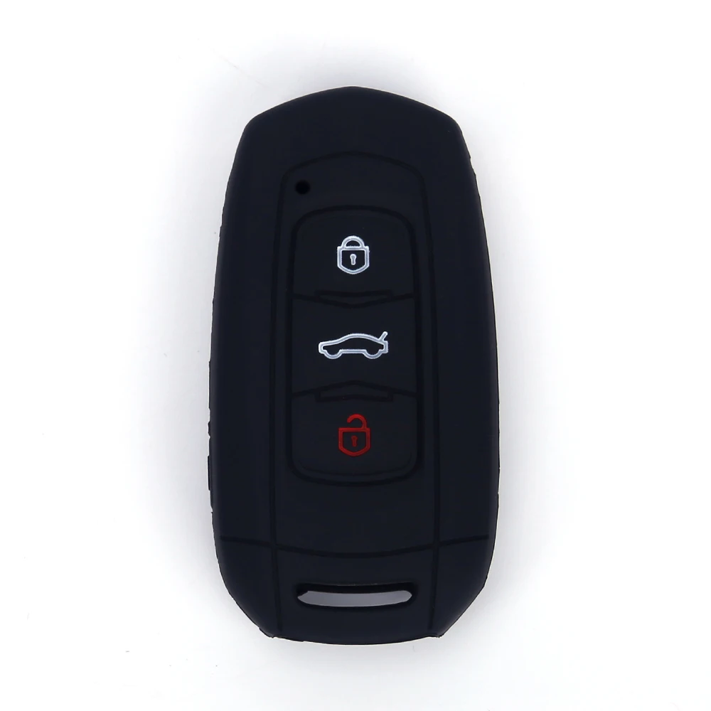 Factory Supply High Quality Durable Soft Touch Elastic Silicone Car Key Cover