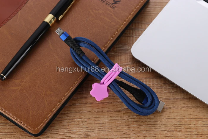 
Star Shape Magnetic Silicone Cable Winder Cable Organizer 