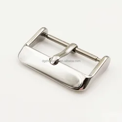 ZhongWen 18-24 mm Watch Strap Buckle Stainless Steel Watch Buckle Wristband Pin Buckle for Watch Straps