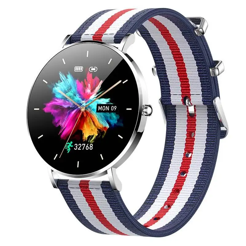 New T8 Slim Smart Watch Women's 1.36-inch Amoled 360 * 360 High-definition Pixel Display Call Reminders Smartwatch