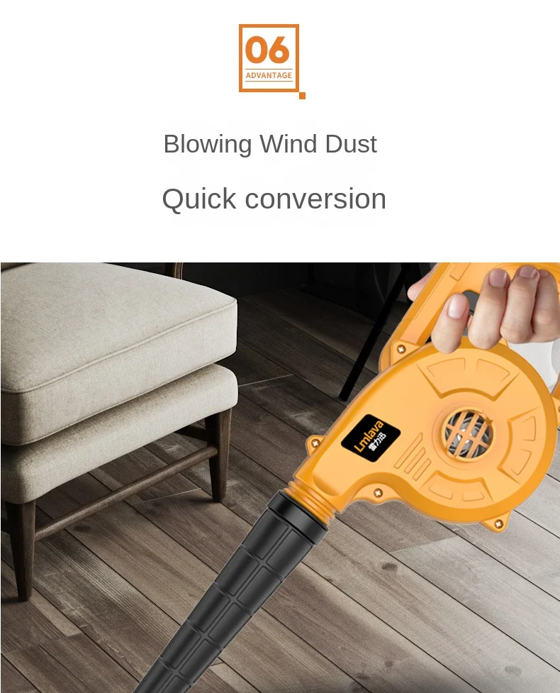 Yongkang Factory Sale 600W Portable Lithium Electric Blower