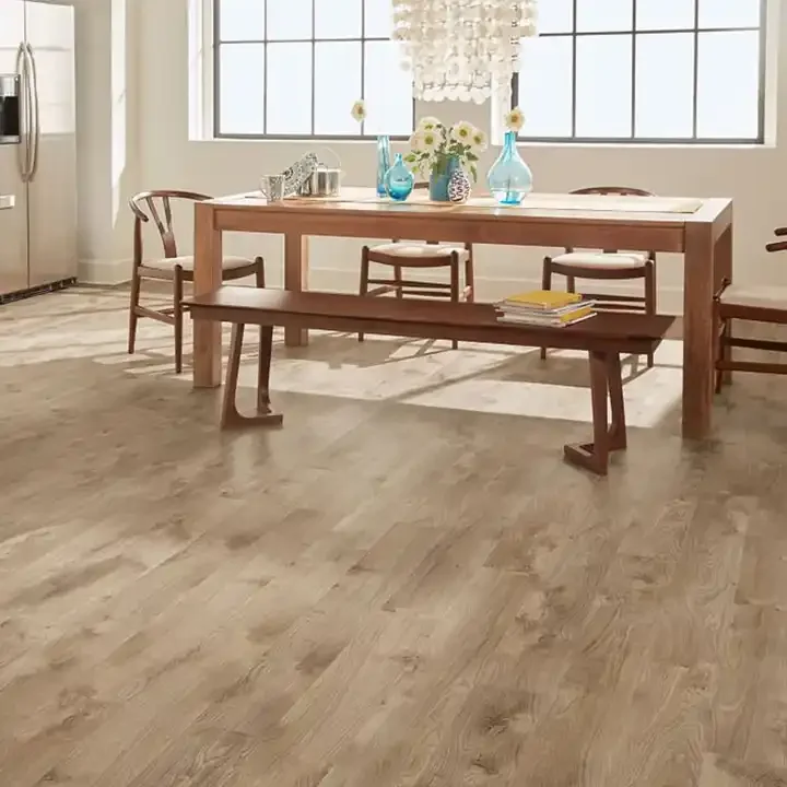 Factory Wholesale 4mm 5mm 6mm SPC Flooring with Soundproof Mat