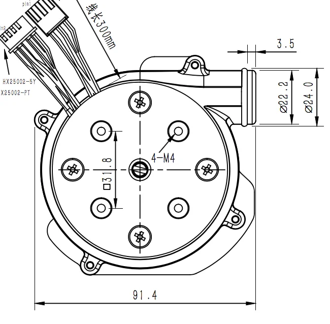 12kPa 30CFM fan blower
