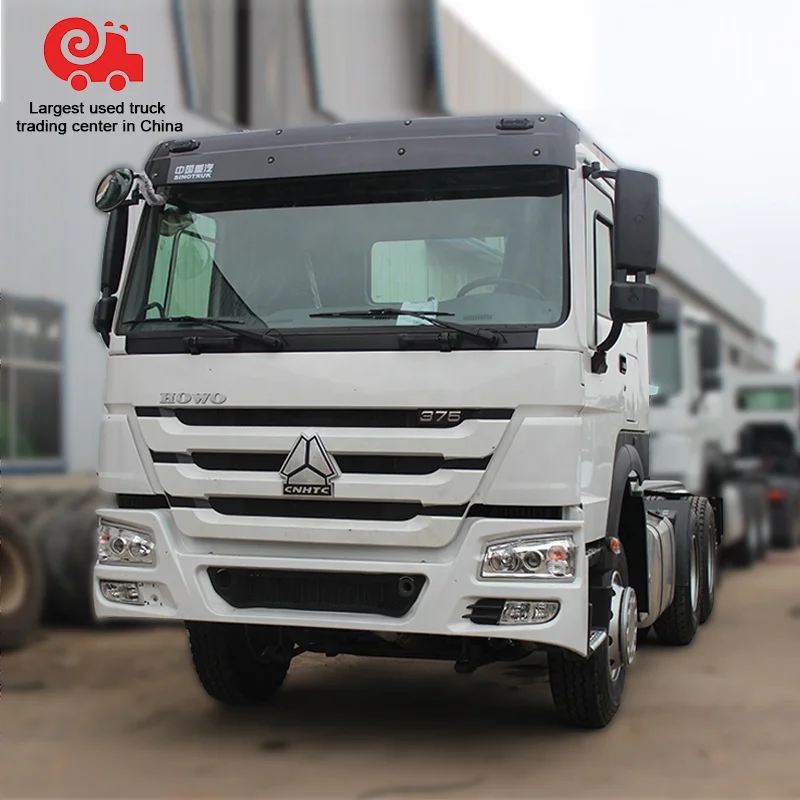  Б/у SINOTRUK 375hp HOWO 6X4 10 wheeler 40ton Тракторные грузовики б/у грузовик прицеп на