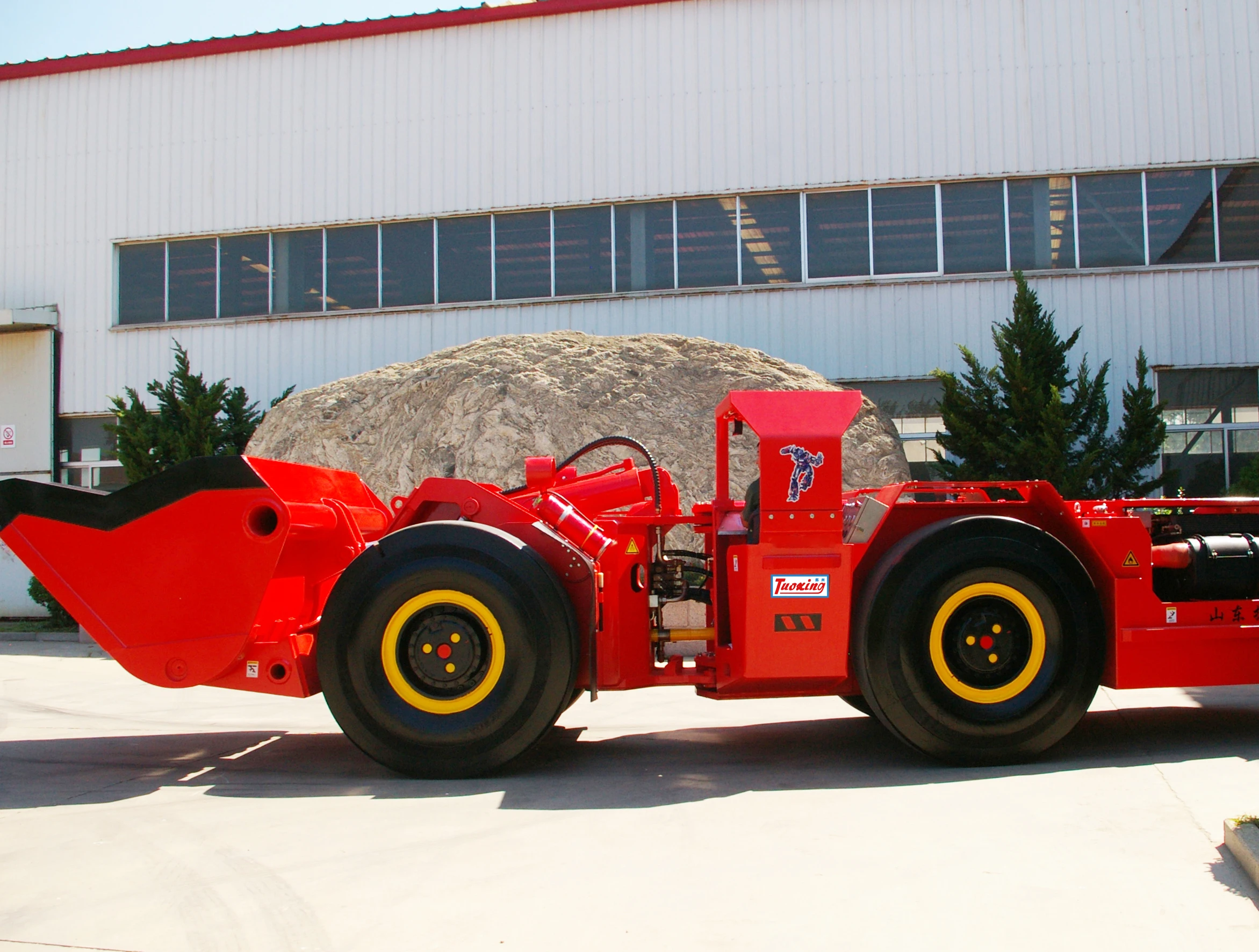 TC-410 Mining Loading Articulated Lhd Diesel Underground Multifunctional Wheel Loader Scooptram