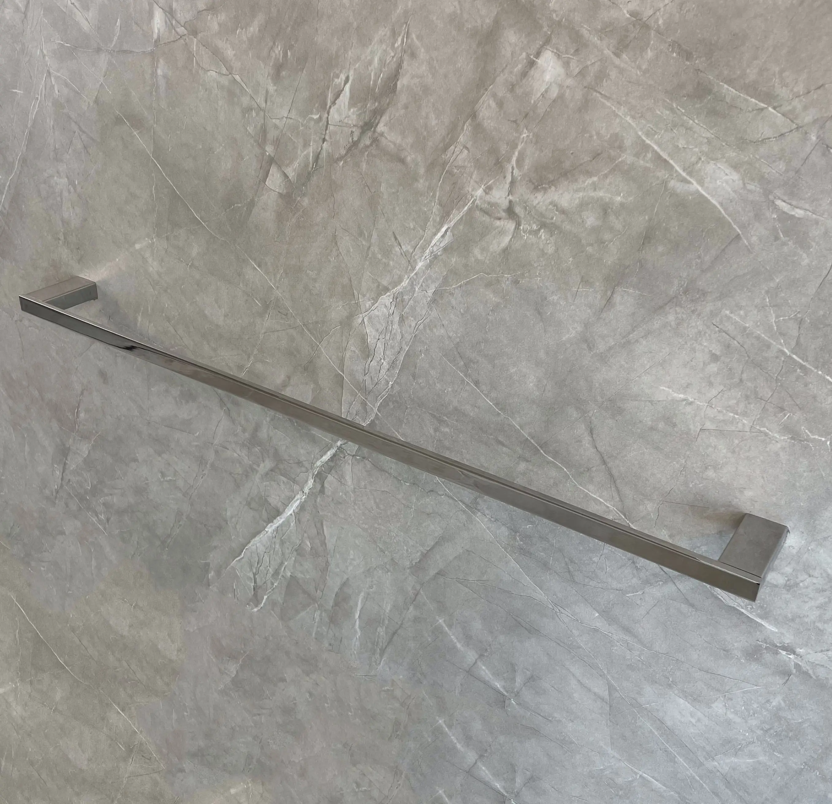 Stainless Steel304  Bathroom Towel Holder Rail Bar Modern Style Bathroom Towel rod at Wholesale Price Hardware Accessories