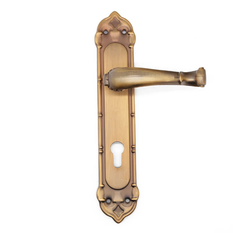 Высококачественная металлическая алюминиевая дверная ручка в античном стиле