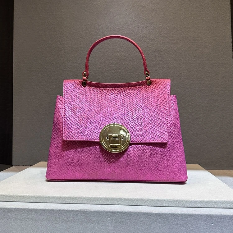 Trendy Special Pattern and Color Luxury Women Handbags Designer Fashion Female Purses Classic Poly Lining High Quality Lady Bags