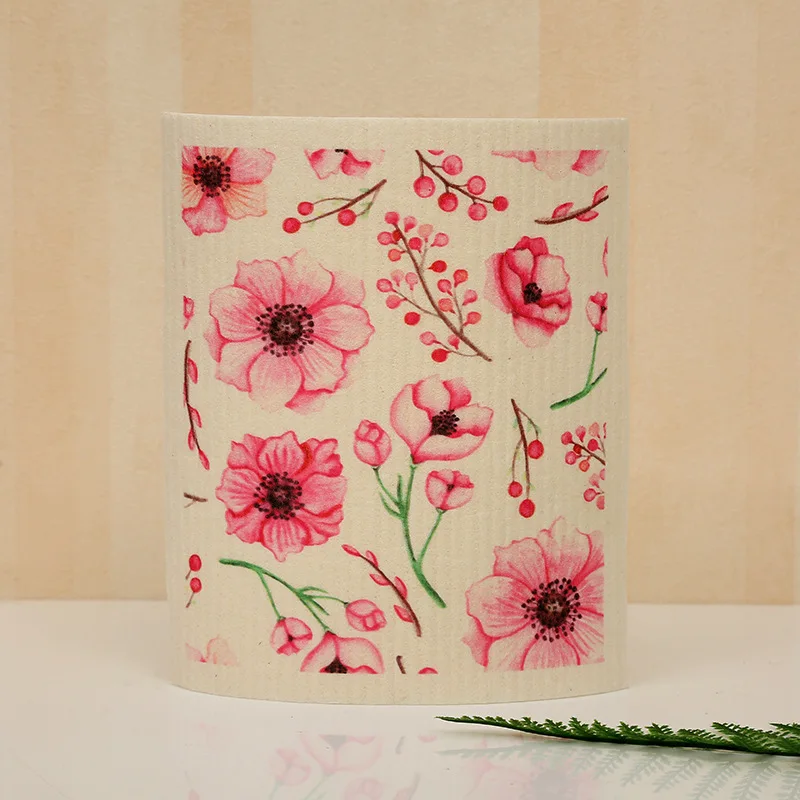 Cellulose Sponge Dishcloth swedish Dishcloth Cellulose Cotton Dish Sponge Cloth Swedish Dishcloths For Kitchen