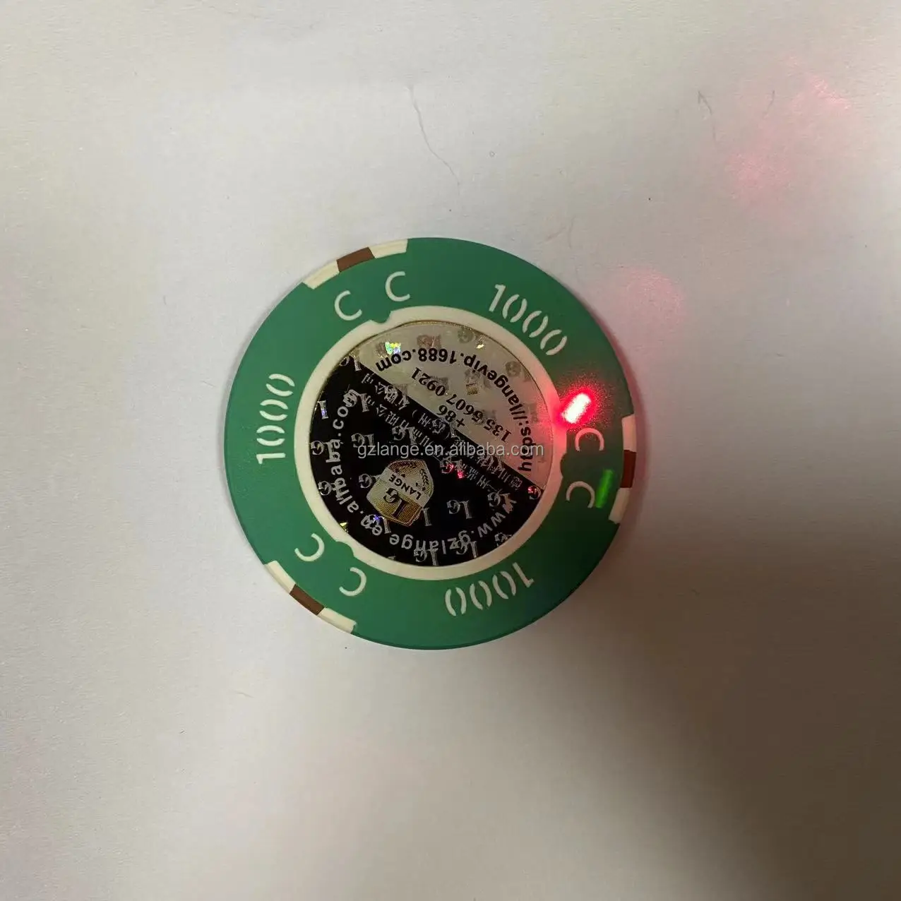 Casino Make Chips Custom Poker Chip Infrared Light RFID Security Poker Chips