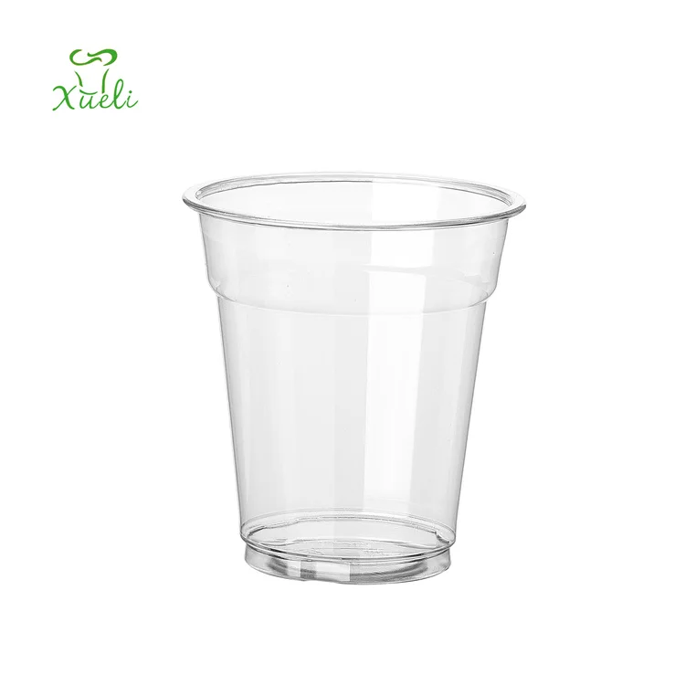 Food grade Custom Printed 8/16/32 oz Clear Disposable plastic bubble tea pp injection cup With Lid