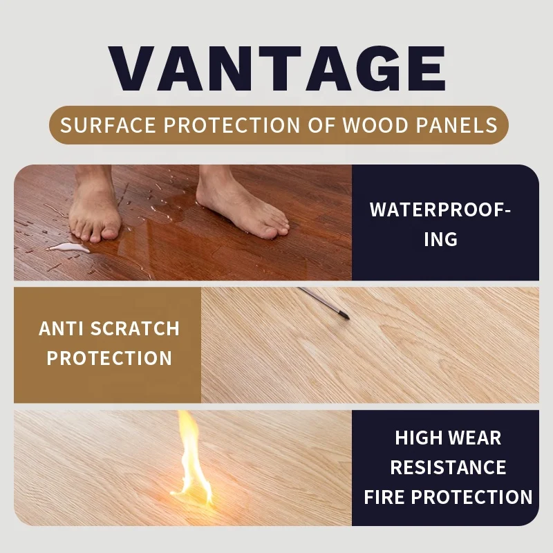 Wholesale Of New Features 3mm Sound-absorbing Luxury Self Adhesive Sticker Wood Vinyl Peel And Stick Waterproof LVT PVC Flooring