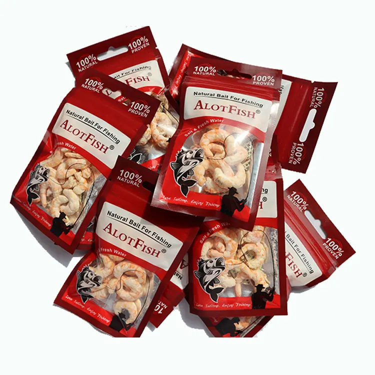Высокая привлекательная рыболовная приманка сухое мясо креветки лучшая наиболее подходящая для рыбалки