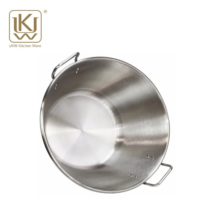 High Quality Various Size Durable Stainless Steel Mexican Pot Carnitas Cazo Pot