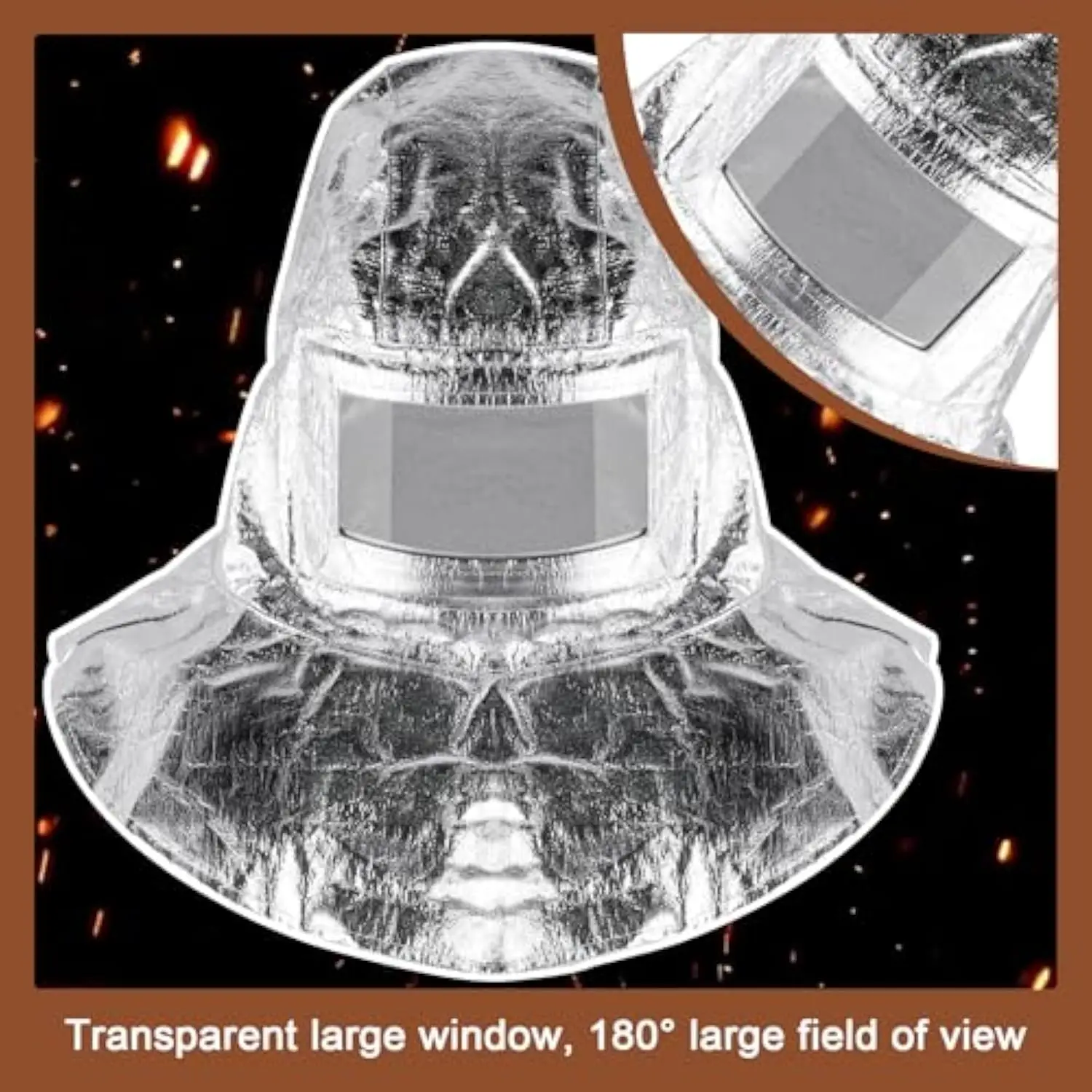 Manufacturer Wholesale High Temperature 500 Degree Fire Heat Resistant Aluminum Foil Industrial Suit Firefighting Safety Cloth