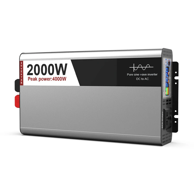 Wholesale 2000W High Power Off Grid 12V 24V 48V Solar Pure Sine Wave Inverter To Car Truck RV Voltage Converter
