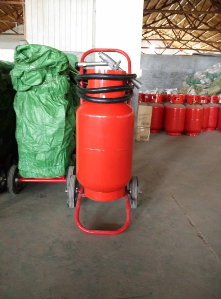 wheeled ABC  25kg dry powder   fire extinguisher