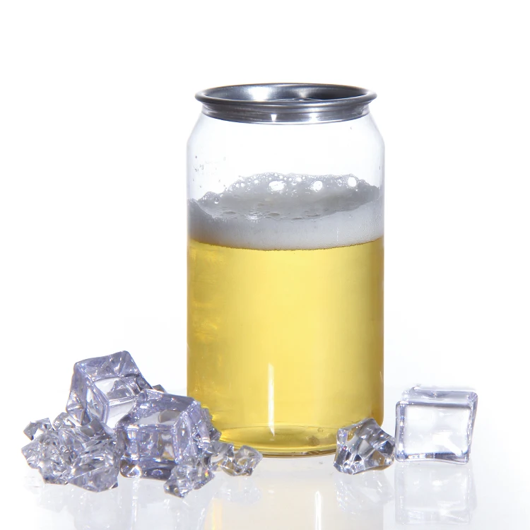 Customized Silk Printing Wholesale BPA Free Highly Sealing Transparent 250ml 330ml 500ml Plastic Beer Cans
