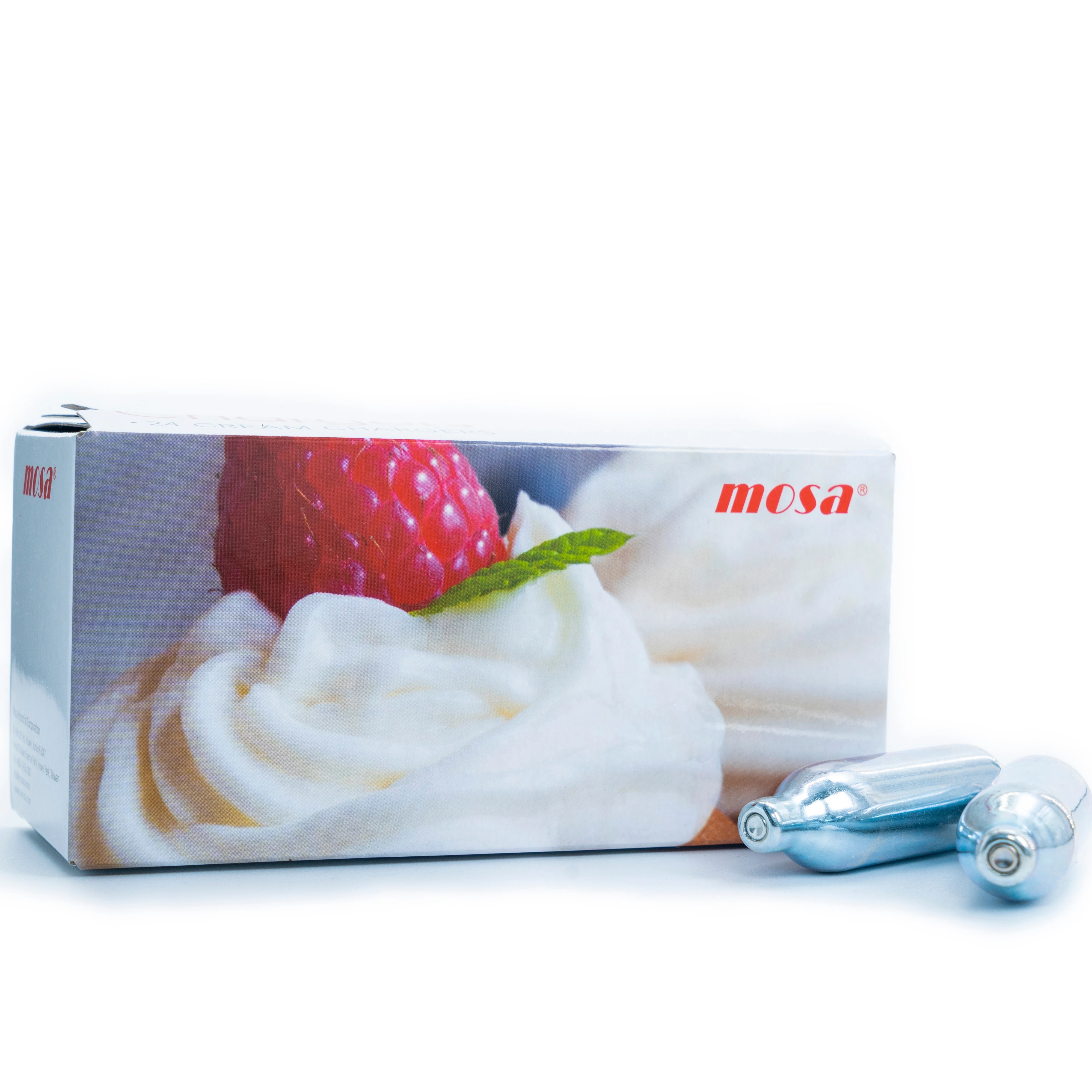 Gas Cylinders Nitrous Oxide N20 mosa Cream Chargers 8g