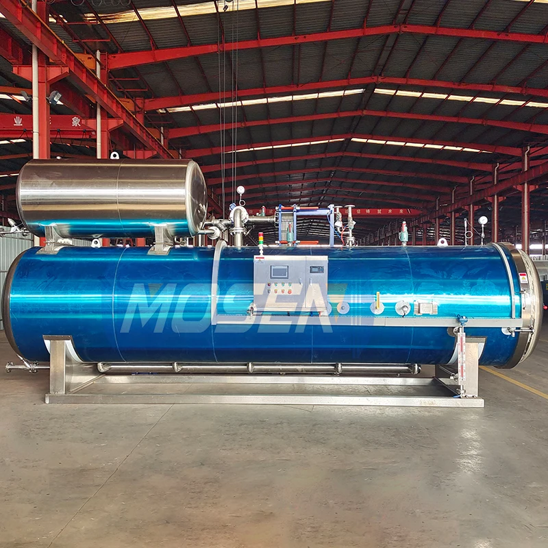 Food Beverage Sterilizer for Tin Cans/Glass Jars/Soft Bag Packaging Canned Fish Autoclave