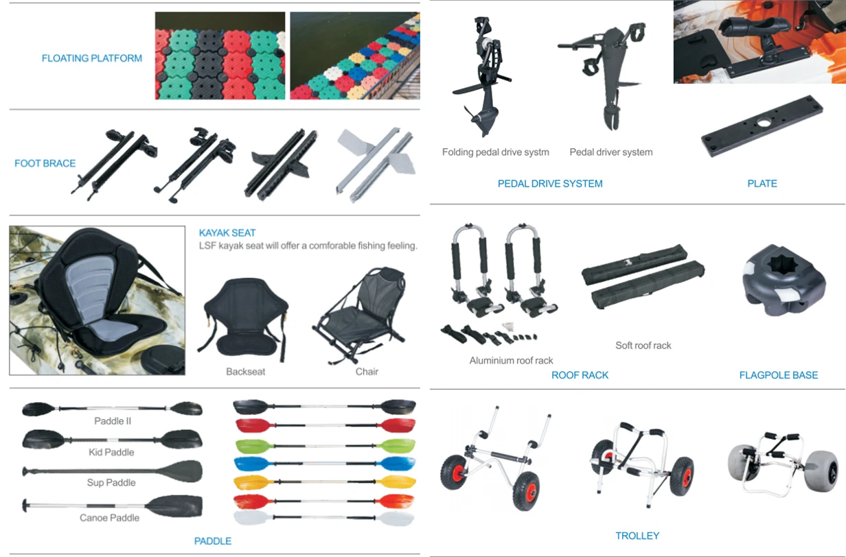Factory Manufactured  Kayak Trolley Type a  Waterplay Crafts Accessory