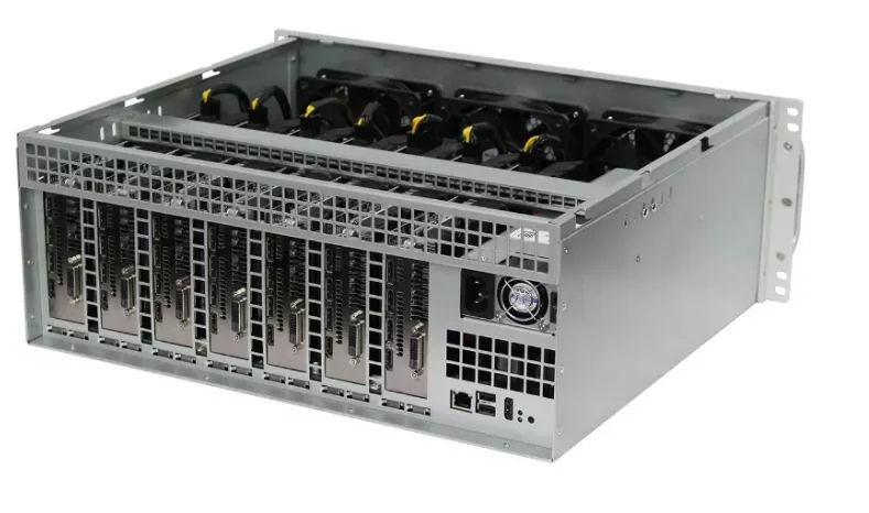 7 GPU SERVER   case  7 GPU SERVER