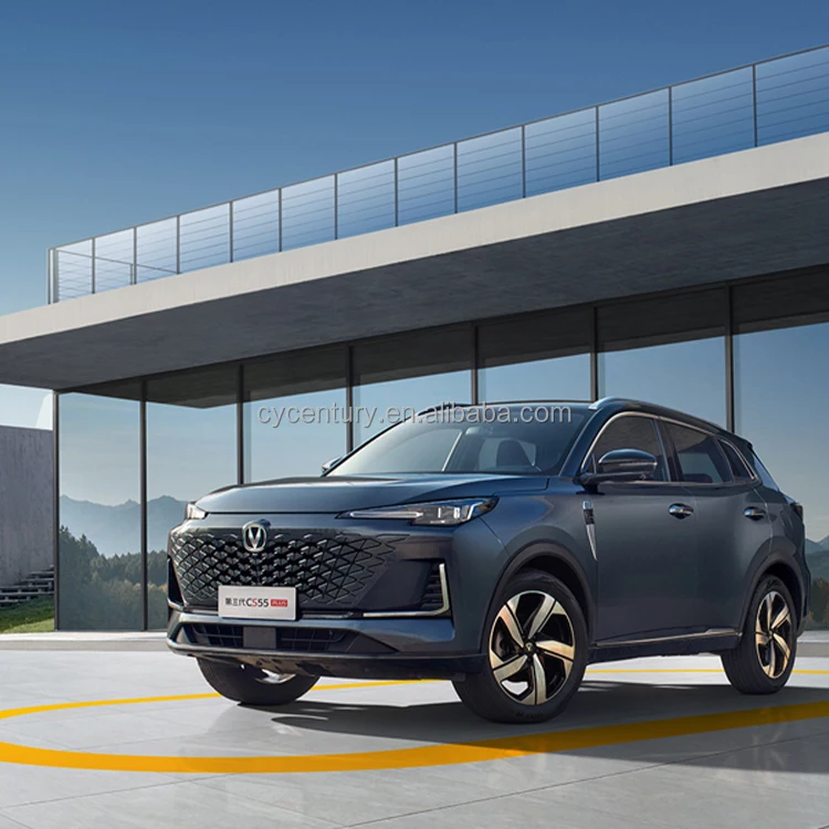 Changan CS55 Plus бензиновый внедорожник новое состояние FWD кожаные сиденья задняя камера панорамный люк из алюминиевого сплава левый АКК