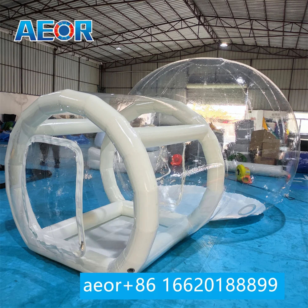 inflatable bubble house for kids outdoor inflatable bubble house, transparent camping