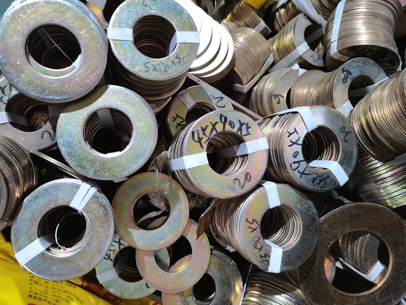 Excavator Steel Shim Flat Steel Shim 70mm 80mm 90mm Stainless Steel Flat Washer