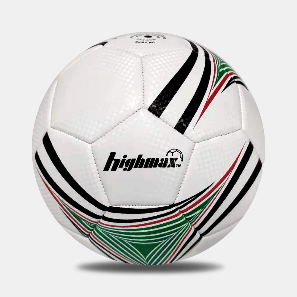 textured TPU rubber football soccer ball size 5 custom logo balon de futbol soccer