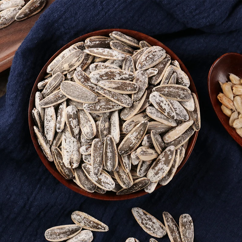 Китайские высококачественные сушеные семена подсолнечника, семена дыни, морская соль, ароматизированные закуски