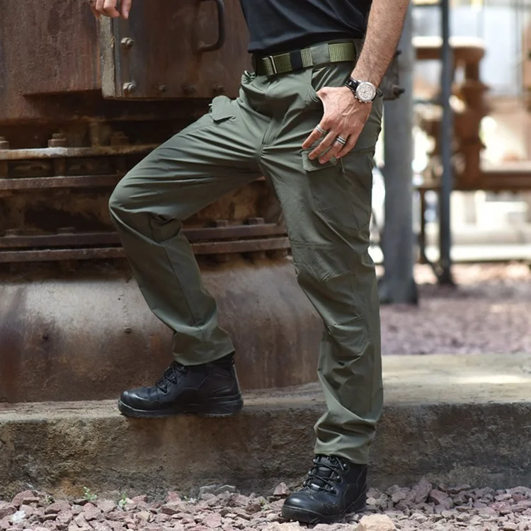 In Stock IX7 Tactical Trousers Training Pants Summer Camouflage Oxford Outdoor Sports Hunting Tactical Pants for Men