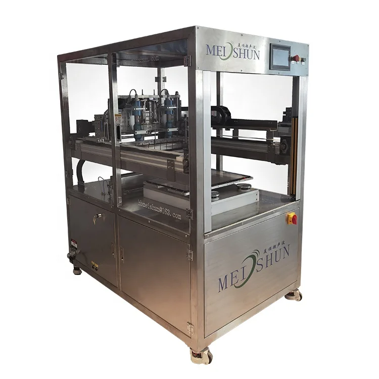 Easy to operate/customized Ultrasonic Frozen Mousse Cake Cutting Machine