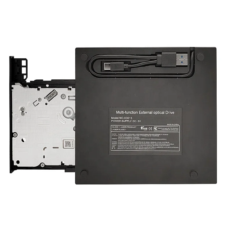 [GIET]External DVD Drive  USB 3.0 Portable External DVD CD Drive External Slot DVD-RW CD-RW Burner Writer for Laptop