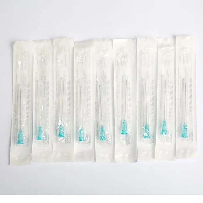 Disposable sterile washing needle/Micro cannula blunt tip needles for beauty Injection/18G*25MM