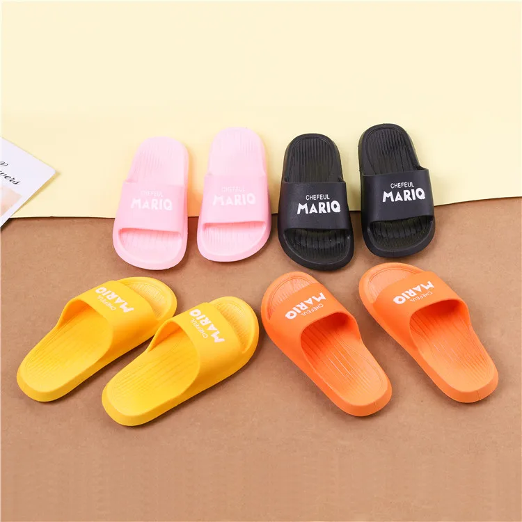 2021 Newest Design Summer Children Breathable Soft DIY Creative Pvc Custom Logo Printed Slippers Footwear Slides