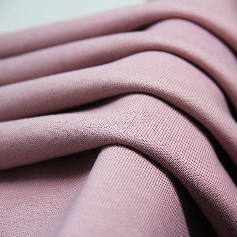 
100%cotton french terry twill knitted fabric factory wholesale 